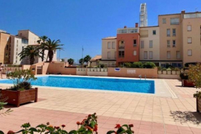 Appartement T5 centre port cap d’agde + piscine